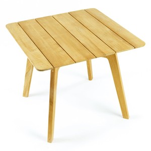 Juego de Comedor de Lujo para Exteriores de Teca con Cuerda Tejida Resistente a la Intemperie, Muebles de Jardín, Mesa y Sillas de Madera para Patio de Hotel - Product Image 5