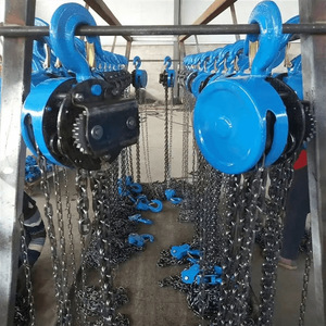 Kerekan rantai tangan baja elektrik tahan ledakan pertambangan 10 Ton 3m peralatan pengangkat multi-fungsi jenis selempang penarik tangan - Product Image 5