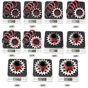 Muqzi MTB xe đạp tốc độ duy nhất Cassette đơn COG 1 tốc độ bánh răng 20t 21T 22T <span class=keywords><strong>freewheel</strong></span> chuyển đổi Kit Xe Đạp sprocket - Product Image 6
