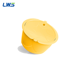 Capsule <span class=keywords><strong>de</strong></span> café réutilisable standard pour Dolci Gusto, 3ème capsule en plastique bicolore rechargeable, compatible avec la machine à café Dolce Gusto - Product Image 3