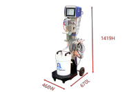 Machine d'emballage automatique rapide pour cartons ondulés WELEO CGP-6, machine à colle à piston haute pression