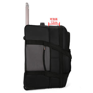 Sac de voyage à roulettes, valise à roulettes, sac à roulettes, valise à roulettes agrandie, valise à roulettes, chariot de transport, sac à roulettes à fermeture éclair - Product Image 3