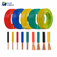 Fil de construction BV à âme en cuivre 1mm 1.5mm 2.5mm 4mm 6mm – Câble électrique pour projets d'installation de câblage résidentiel
