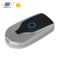 Lector de Códigos QR Inalámbrico Plateado de Bolsillo DY SCAN para POS Android con Sensor CMOS, Escáner de Códigos de Barras 1D/2D Portátil