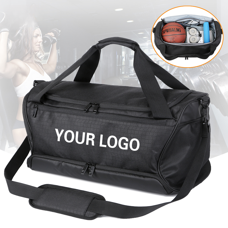 Custom Luxury Embroidered PU Leather Duffel