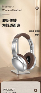<strong>Microphone</strong> Comfortable Active Noise Cancelling Headphones <strong>Bluetooth</strong> Wireless Over Ear Headphones - Product Image 3