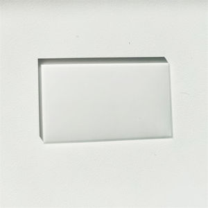 높은 투과율 사파이어 광학 렌즈 대형 사각 볼록 렌즈 맞춤형 OEM 지원 - Product Image 1