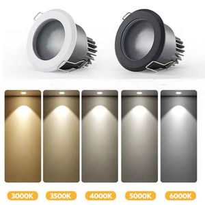 Haute luminosité LED encastré plafonnier mince panneau en aluminium projecteur de <span class=keywords><strong>douche</strong></span> <span class=keywords><strong>IP65</strong></span> étanche antirouille led Downlights - Product Image 4