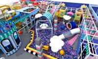 Fabricante Profesional de Parques de Trampolines Comerciales de Múltiples Estilos, Equipos de Juego Suave para Adultos y Niños, Equipos de Juegos Interiores