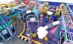 Fabricante Profesional de Parques de Trampolines Comerciales de Múltiples Estilos, Equipos de Juego Suave para Adultos y Niños, Equipos de Juegos Interiores - Product Image 3