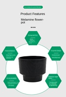 Pot dan Vas Bunga Plastik Grosir - Pot Dekoratif untuk Penggunaan Dalam/Luar Ruangan Desain Pot Presisi Pot Plastik De Fleur