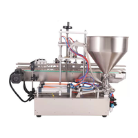 Machine de remplissage automatique à double tête pour parfums/granulés/liquides, idéale pour les petites capacités de production