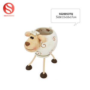 Usine <span class=keywords><strong>pas</strong></span> <span class=keywords><strong>cher</strong></span> en gros peint à la main dessin animé résine bleu <span class=keywords><strong>petit</strong></span> oiseau planteur <span class=keywords><strong>pot</strong></span> <span class=keywords><strong>de</strong></span> <span class=keywords><strong>fleur</strong></span> - Product Image 5