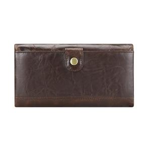 AndoBag Vintage Long <b>Wallet</b> for <b>Men</b> Genuine Leather Clutch Purse Casual Large Capacity Multi-<b>card</b> Slots <b>Card</b> Holder 1942 - Product Image 3