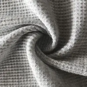 고품질 두 배 뜨개질을 한 100% 순수하고 청결한 면 직물 스웨터를 위한 natrual breathable 직물