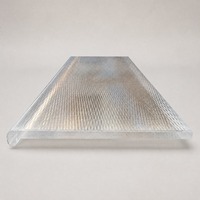 Plaque acrylique PMMA épaisse gravée sur mesure, haute clarté, stabilisée aux UV, pour fenêtre de piscine et mur d'eau paysager