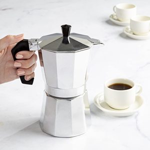 Poêle en aluminium <span class=keywords><strong>italienne</strong></span> portable moka pot cafetière <span class=keywords><strong>1</strong></span>/2/3/6/9/12 <span class=keywords><strong>tasse</strong></span> <span class=keywords><strong>petite</strong></span> mini expresso cafétéria pour camping de voyage - Product Image 3