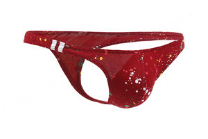 Usine nouvelle marque 95% coton hommes jockstraps tongs personnalisé jockstrap taille basse homme bikini sous-vêtements - Product Image 6