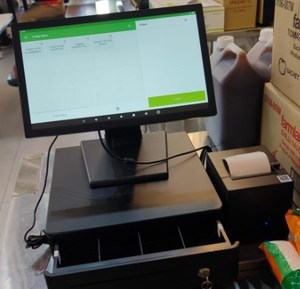 New Arrival Dual <strong>Screen</strong> Ultra Thin <strong>Android</strong> 11 POS Machine with 1920*1080 <strong>LCD</strong> <strong>Screen</strong> - Product Image 3