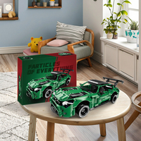 Set de Construcción de Robot a Control Remoto AMG Mercedes-Benz 2.4G, 50 Piezas, Cuatro Canales, Giroscopio de Plástico, Juguete Educativo