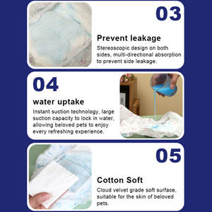 סיטונאי-קיימא כלב חיתולים חד-פעמיים-דפוס רך לא ארוגים מודפסים רך - Product Image 5