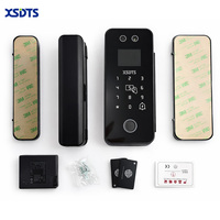 Cerradura Biométrica Inteligente XSDTA A17 Tuya WiFi 8 en 1 para Puerta de Acero/Madera/Aluminio, Reconocimiento Facial 3D, Huella Dactilar, Control Remoto por Aplicación
