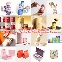 Boîtes en carton biodégradables personnalisées pour bonbons, chocolats, sucre, anniversaires, avec revêtement UV, gaufrage et poignée