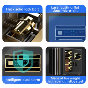 Nhà an toàn điện tử kỹ thuật số vân tay an toàn thép văn phòng an toàn - Product Image 3