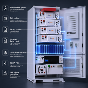 HIgh Voltage Lithium ION Battery 261kwh Hot Sale Bess EU STOCK All in One Solar Battery <b>Energy</b> <b>Storage</b> <b>System</b> - Product Image 2