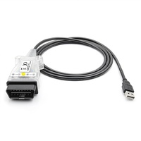 Herramienta de diagnóstico OBD2 para coche, escáner FTDI FT232RL, Chip K-LINE, interfaz DCAN K + DCAN OBD2, Cable para BMW