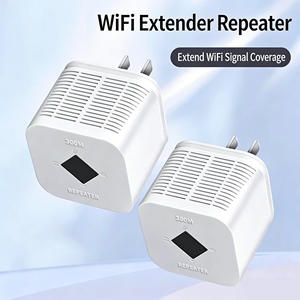 300Mbps高速Wi-Fi信号ブースター ワイヤレスホットスポット Wi-Fiリピーター 小型インターネット信号増幅器 - Product Image 2