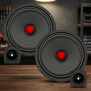 Haut-parleur de milieu de gamme 5Core 6,5 pouces + Combo Tweeter 3,5 pouces 500W PMPO 8 Ohms, Subwoofer 200W RMS, Tweeter à diaphragme en aluminium 103dB - Product Image 2