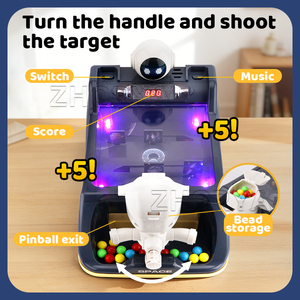 Игровой набор для пейнтбола Zhorya: электронная мишень для стрельбы, 40 шариков, для дома и офиса - Product Image 3