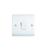 Panel Táctil Eléctrico Clásico Serie Blanca 1, Interruptor de Pared ABS de 10A, Control de Timbre, Clasificación IP20, Diseño Contemporáneo, Duradero