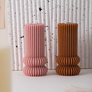 Bougie d'aromathérapie à géométrie origami moderne décorative - Product Image 5