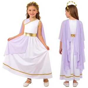 Disfraces de Cosplay de Belleza Griega para Niñas de 6 a 16 Años, con Tocado y Vestido de Gasa para Fiestas, Cumpleaños, Espectáculos, Mascaradas y Navidad - Product Image 3