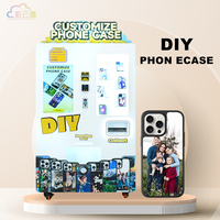 Distributeur automatique de coques de téléphone Caiyunjuan avec imprimante UV, en acier, en libre-service avec fonction SDK, fournisseur de coques de téléphone