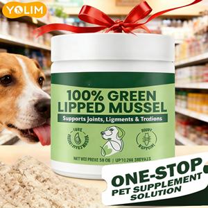 Großhandelspreis Haustier-Gesundheitspflege & Nahrungsergänzungsmittel zur Förderung der Knorpelentwicklung Hunde-Gelenkergänzung Hunde-Hüftgelenkpulver mit MSM - Product Image 1