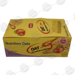 <span class=keywords><strong>Cereales</strong></span> para el Desayuno, Barra de Avena Nutritiva, Avena Instantánea, Snack, Sabor Fresa, Dulce de Avena, Cereal Halal - Product Image 5