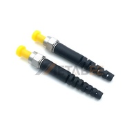 Connecteur à fibre optique SMA905, ferrule en acier inoxydable, diamètre intérieur de 125 µm à 1500 µm, haute puissance, avec écrou fileté FSMA pour liaison laser