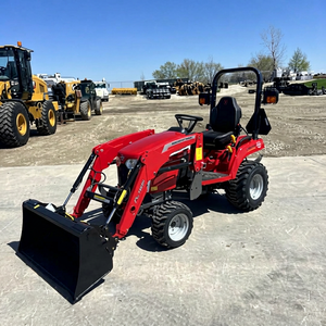 Mini Tractor Massey Ferguson de 12 HP, 4WD, Tractor Compacto Profesional, Construcción Duradera, Motor Potente, Ideal para Trabajos de Cuidado del Terreno - Product Image 1