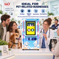 Graveur laser de bureau DIY pour étiquettes anti-perte pour animaux de compagnie avec écran tactile pour étiquettes personnalisées pour chiens et chats