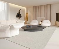 DaiRui Europe du Nord rayure salon Table basse solide plaine minimaliste chambre à coucher tapis de sol complet vente en gros