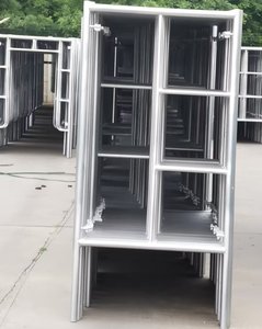 Nhà Máy Giá tùy chỉnh điện thoại di động mạ kẽm hình chữ H Thang giàn giáo hệ thống cho xây dựng ngoài trời xây dựng an toàn - Product Image 5