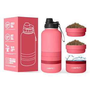 Garrafa para beber 4 em 1 portátil para cães de estimação, tigela para alimentação de viagens ao ar livre, fábrica na <span class=keywords><strong>China</strong></span>, garrafa de água para cães de estimação - Product Image 6