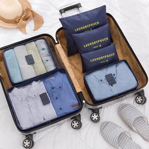 Ensemble de 6 cubes de rangement pour bagages de voyage, prix de gros, ensemble de cubes de rangement pour voyage - Product Image 2