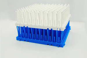 หญ้าเทียมทำจากวัสดุ PP เป็นมิตรต่อสิ่งแวดล้อมผ้าห่มเล่นสกีสีขาวแห้งจากผู้ผลิต - Product Image 3