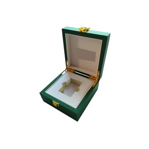 Boîte d'emballage de luxe personnalisée en bois vert avec logo pour briquet <span class=keywords><strong>Zippo</strong></span>, idéale pour briquet vintage miniature à kérosène Zorro - Product Image 2