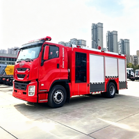Camion de pompiers d'urgence Isuzu Giga 4x2 6x4 Euro 5 de 12 000 L pour eau et mousse, en promotion