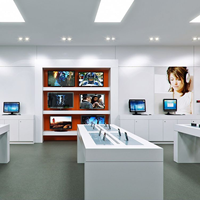 Spot encastré LED architectural anti-éblouissement, dimmable, double tête, orientable, à haute performance CRI